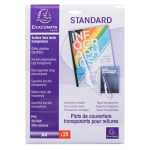Einbanddeck A4 PVC 0.2mm 25St krist
