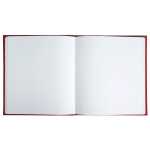 Gästebuch 70Bl 21x19 Letter rot