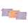 Etui Zip EVA A6 Candy Tidy 3 sortierte Farben