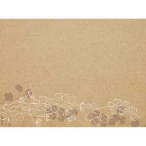 400 Papier-Tischsets 30x40 Blumig
