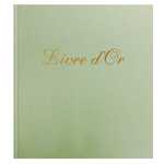 Gästebuch 70Bl 21x19 Prestige grün