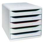 Exacompta Big-Box Plus Autentik Sort. Farben