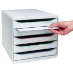 Exacompta Big-Box Plus Autentik Sort. Farben