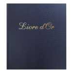 Gästebuch 70Bl 21x19 Prestige blau