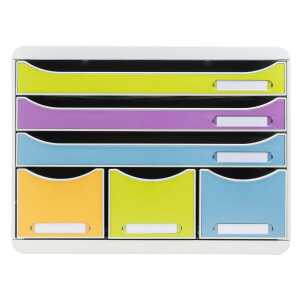 Exacompta PopNCo Store Box 6 Schubladen St