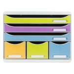 Exacompta PopNCo Store Box 6 Schubladen St