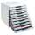 Exacompta ModuloA4+10Schubladen Aut.Weiss St