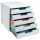 Exacompta ModuloA4+5Schubladen Aut.Weiss St