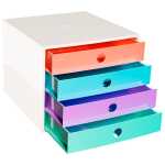 Exacompta Filibox 4 Laden Candy Tidy 4 sort