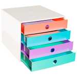 Exacompta Filibox 4 Laden Candy Tidy 4 sort