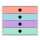 Exacompta Filibox 4 Laden Candy Tidy 4 sort