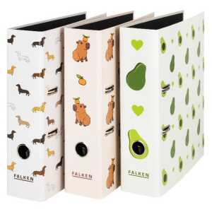 Motivordner A4 8cm Rücken sortiert