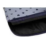 Laptophülle 13-14 Herz 34x27x2,5 Bl