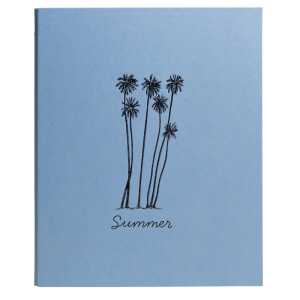 Fotoordner A4 60S Summertime blau