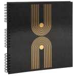 Spiralalb 60S sw 32x32cm Graphik Sw