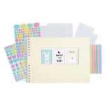 SetScrapbooking 32x22 Addict Gelb