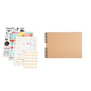 Kit Scrapbooking 32x22kraft oMarker