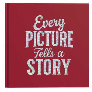 Fotoalbum 30S sw 25x25 Letter rot