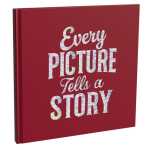 Fotoalbum 30S sw 25x25 Letter rot