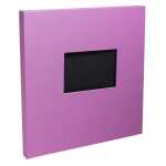 Fotoalbum 30S schw 25x25 Pop lilas