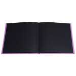Fotoalbum 30S schw 25x25 Pop lilas