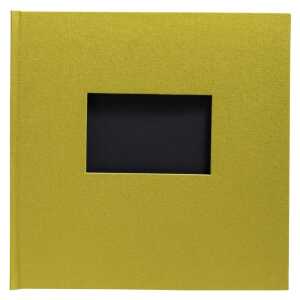 Fotoalbum 30S schw 25x25 Pop lime