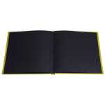 Fotoalbum 30S schw 25x25 Pop lime