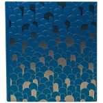 Spiralalbum 60S 29x32cm Neo Deco bl