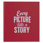 Fotoalbum 60S sw 29x32 Letter rot