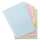 Register A4 Recy 8tlg pastell