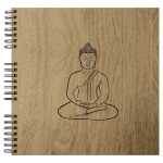 Spiralalbum 60S sw 32x32 Zen Eiche