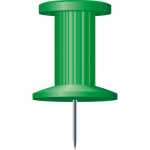 Pinwandnadel Push Pins grün 25St.