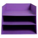 Briefablage 3E Karton Teksto violet