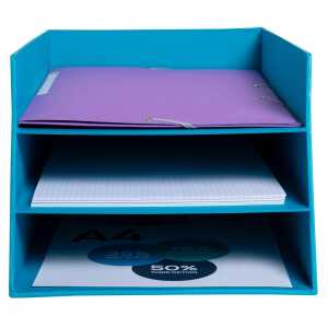 Briefablage 3E Karton Teksto türkis