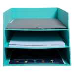 Briefablage 3E Karton Teksto blaugn