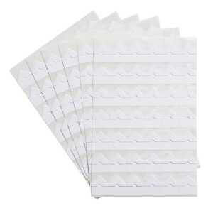 Deko-Fotoecken Pkg 252 Stück weiß