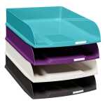 4 Briefkörbe COMBOStyli Titan sort