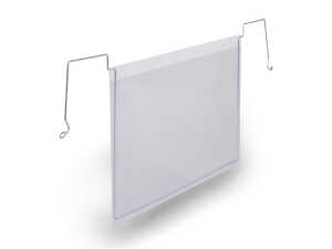 Drahtbügeltasche A5 quer PP