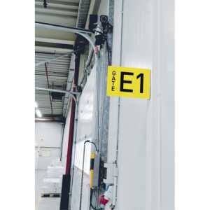 Gangschild magnetisch A4 quer 10 Stück