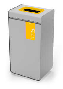 Wertstoffsammler DURASORT 55L Plastik