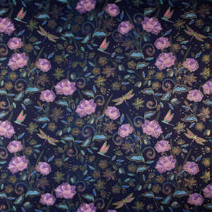 Goldbuch Geschenkpapier Natures Melody Blue