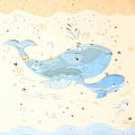 Goldbuch Babyalbum Blue Whale