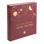Goldbuch Babyalbum voller Wunder - Weltraum Terracotta