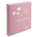 Goldbuch Babyalbum voller Wunder - Wiese altrosa