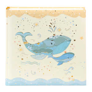Goldbuch Einsteckalbum für 200 Fotos Blue Whale