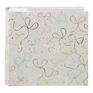 Goldbuch Einsteckalbum für 200 Fotos Ribboné taupe