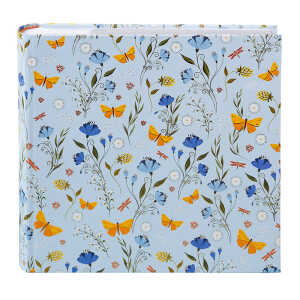 Goldbuch Einsteckalbum für 200 Fotos Secret Garden Blue