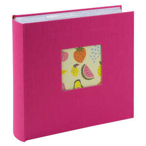 Goldbuch Einsteckalbum für 200 Fotos Bella Vista Electric Fuchsia