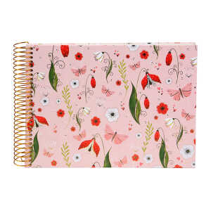 Goldbuch Spiralalbum Secret Garden pink