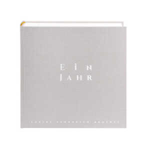 Goldbuch Fotoalbum ein Jahr sandgrau